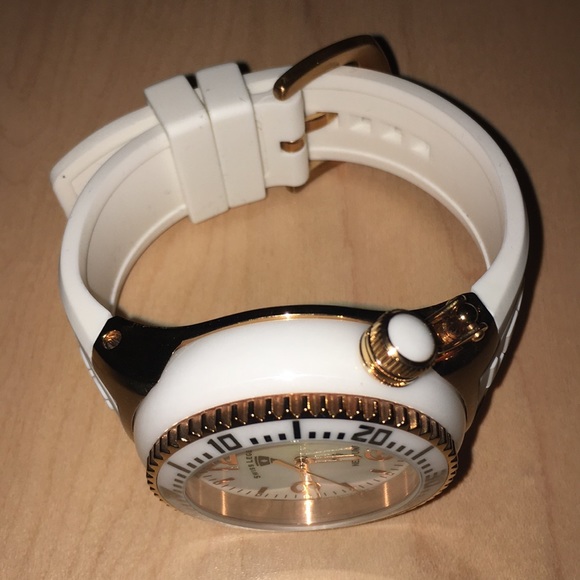 NEW SWISS LEGEND NEPTUNE UNI WHITE ROSE GOLD WATCH - Picture 9 of 9